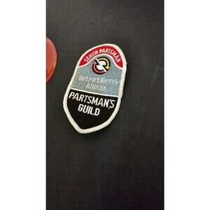 Vintage 1988 Detroit Diesel Allison Parts Plant Employee Embroidered Patch Badge